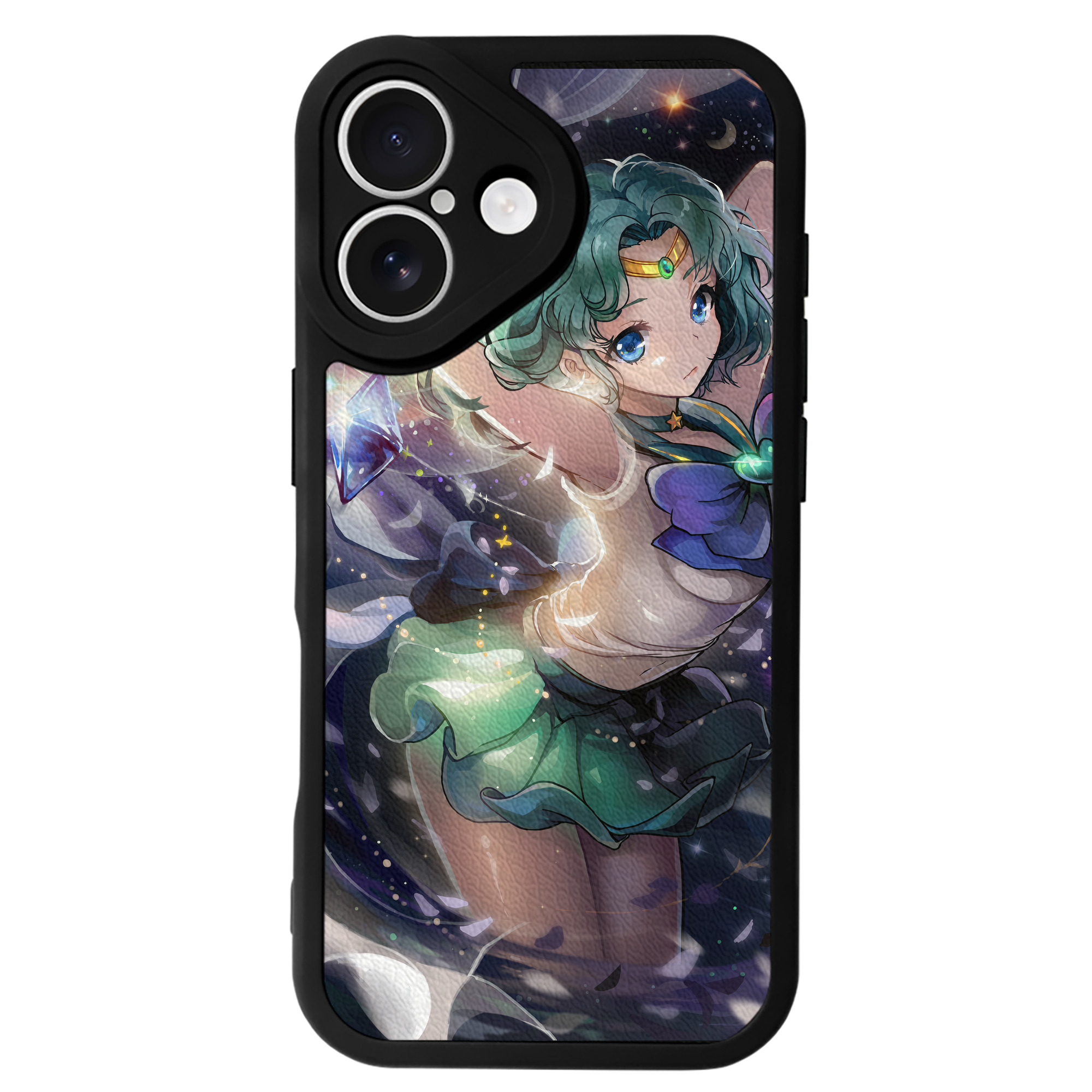 （画像用） 美少女戦士セーラームーン Sailor Moon 【iPhone 16シリーズ対応】シリコンスマホケース（レザー調） 材質：シリコン